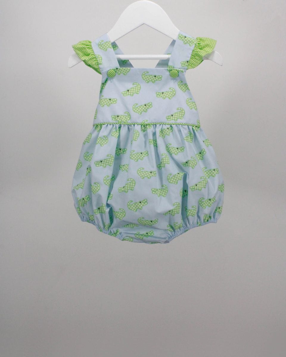 Charming Little One Charming Little One Baby Blue Croc Mary Bubble - Little Miss Muffin Children & Home