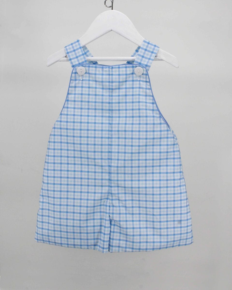 Charming Little One Charming Little One Blue Plaid Nicholas Jon Jon - Little Miss Muffin Children & Home