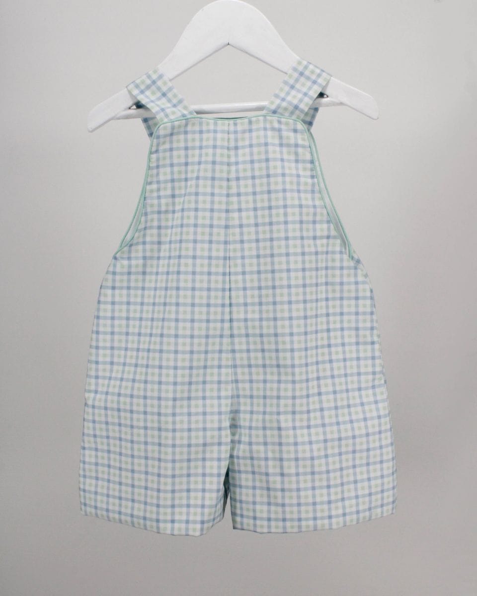 Charming Little One Charming Little One Blue and Green Plaid Nicholas Jon Jon - Little Miss Muffin Children & Home