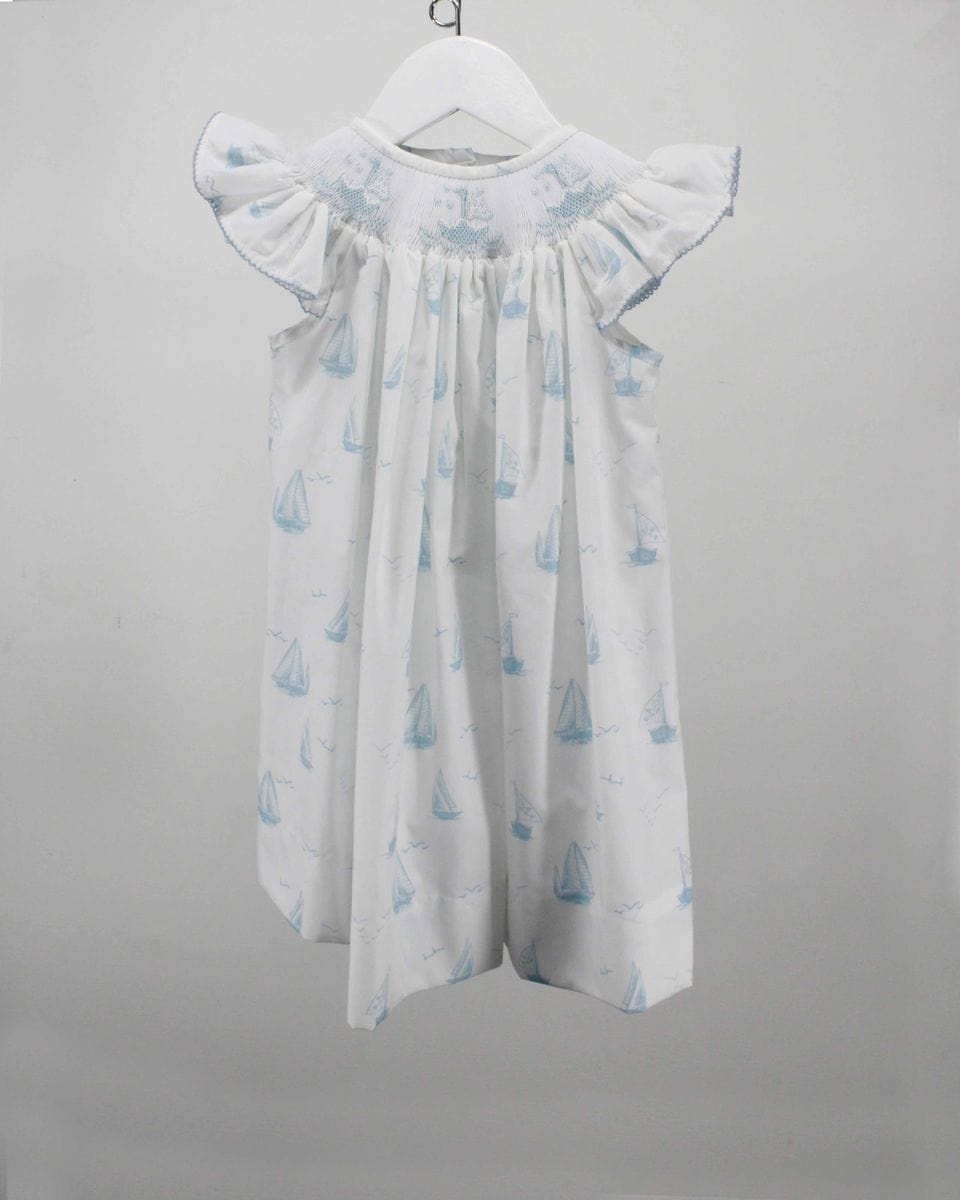 Charming Little One Charming Little One Sailor Baby Girl Zoey Dress - Little Miss Muffin Children & Home
