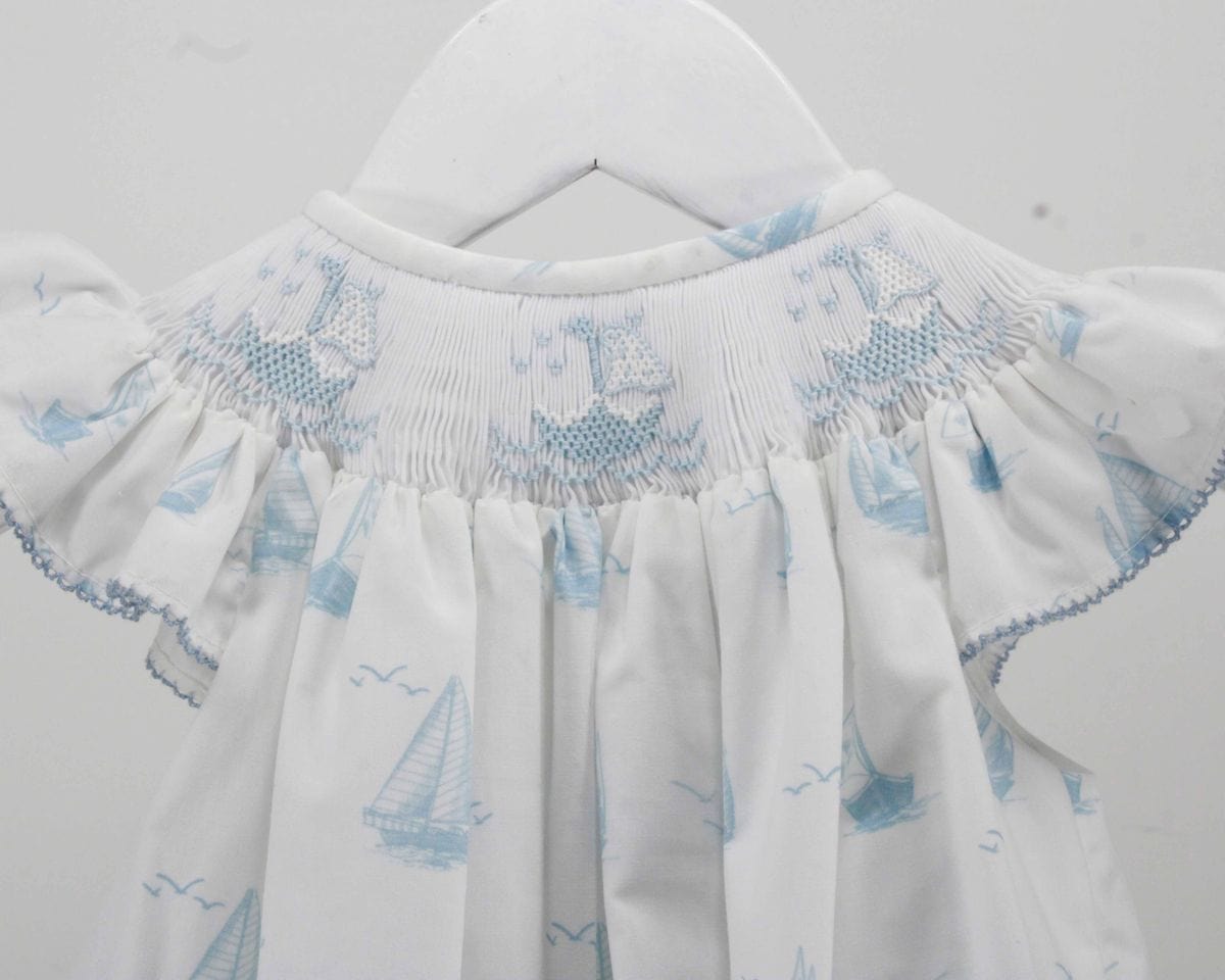 Charming Little One Charming Little One Sailor Baby Girl Zoey Dress - Little Miss Muffin Children & Home