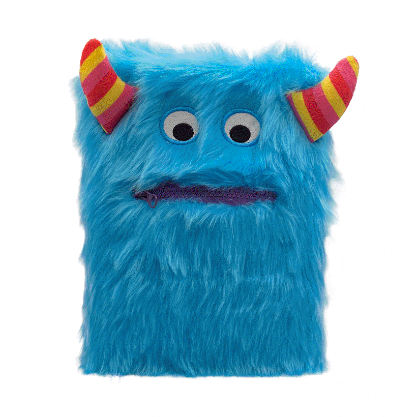 Make Believe Ideas The Very Hungry Worry Monsters Furry Journal - Little Miss Muffin Children & Home