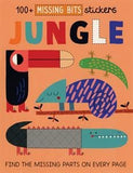 Usborne Books Jungle, Missing Bits Sticker Book - Little Miss Muffin Children & Home