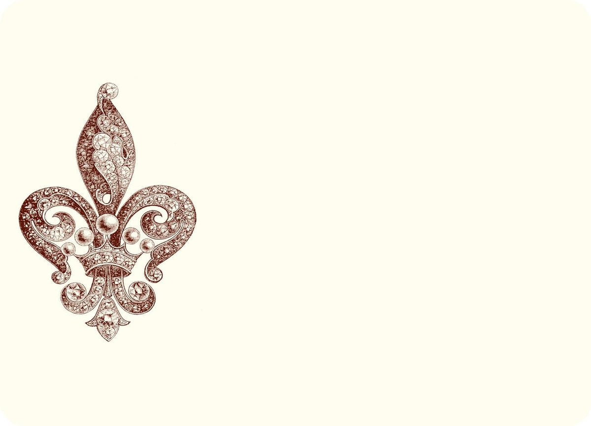 Alexa Pulitzer Alexa Pulitzer Jewel Fleur De Lys A6 Notes - Little Miss Muffin Children & Home