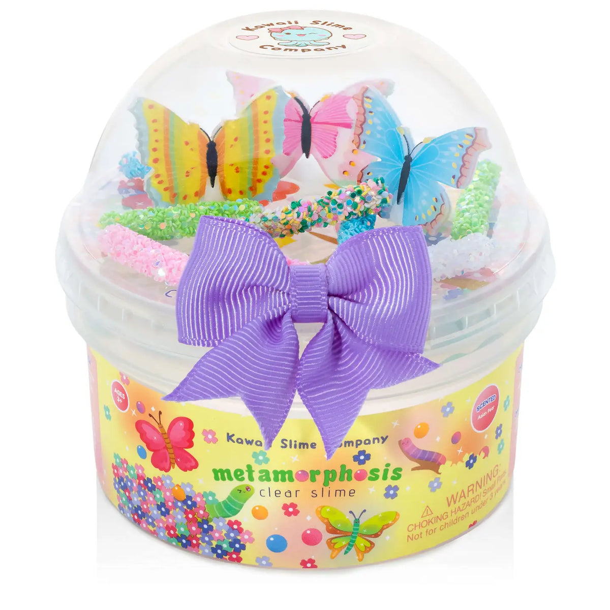 Metamorphosis Putty Clear Signature Dome™ Slime
