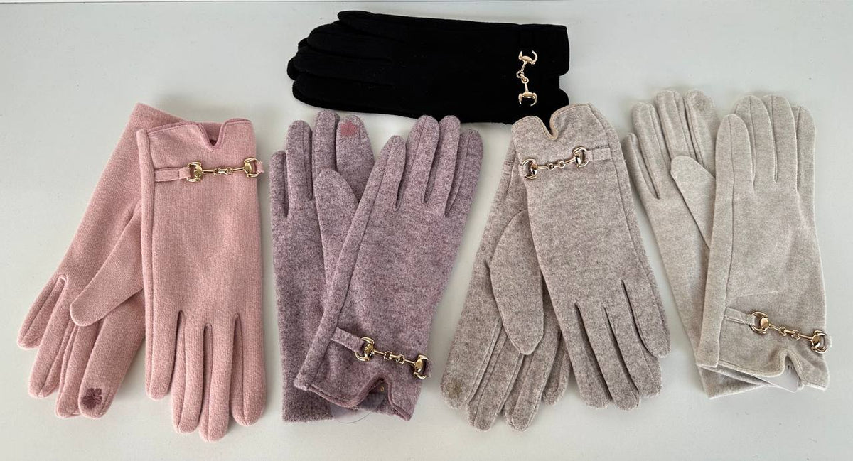 Loowie Loowie Touch Screen Gloves with Buckle, Available in 3 Colors - Little Miss Muffin Children & Home