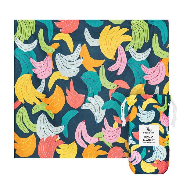 Dock & Bay Dock & Bay Picnic Blanket - Compact & Quick Dry - Bananarama - Little Miss Muffin Children & Home
