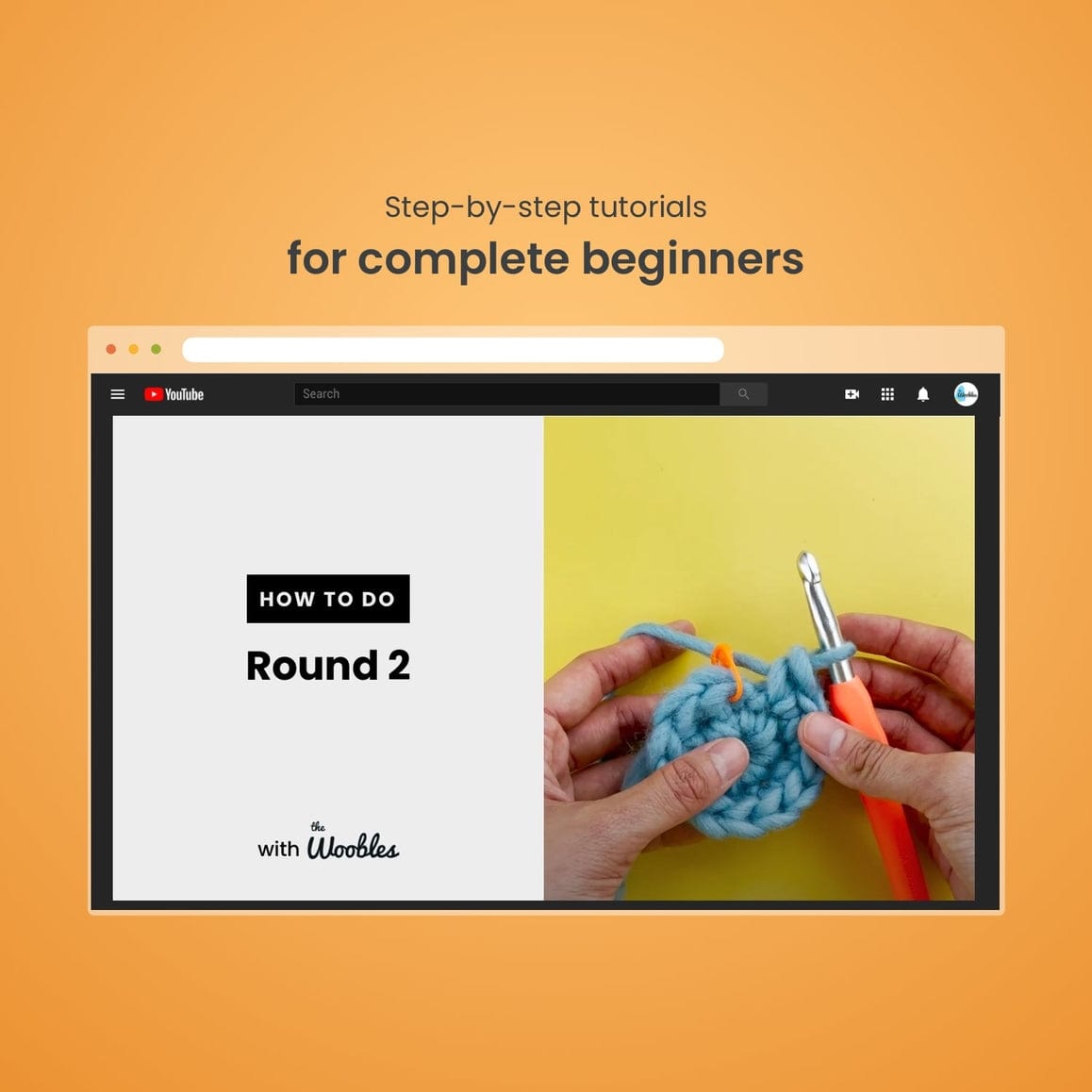 The Woobles The Woobles Jojo the Bunny Beginner Crochet Kit - Little Miss Muffin Children & Home