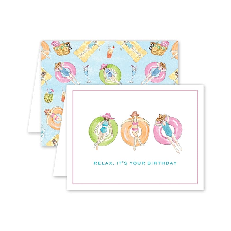 Dogwood Hill Cabana Birthday Card - Little Miss Muffin Children & Home