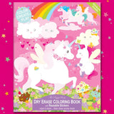 The Piggy Story The Piggy Story Dry Erase Coloring Book Unicorn Land - Little Miss Muffin Children & Home