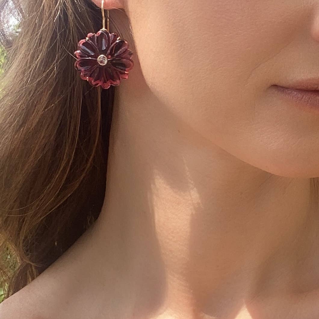 Amelia Rose Jewelry Magnolia Earrings - Little Miss Muffin Children & Home