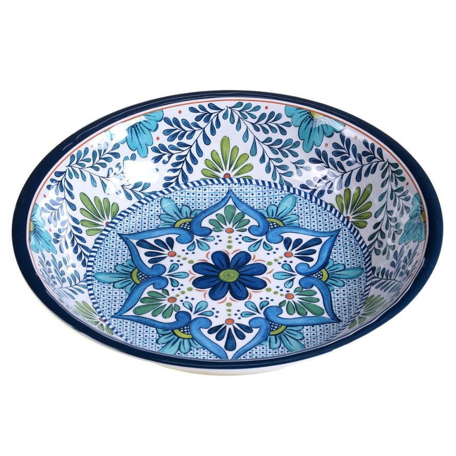 Certified International Certified International Talavera Melamine Lg Serving Bowl 13.75"x2.75" - Little Miss Muffin Children & Home