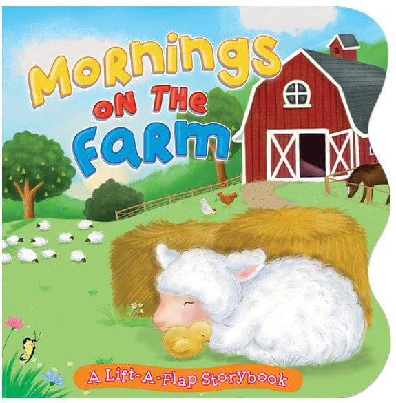 Little Hippo Books Mornings on the Farm - Chunky Lift the Flap Board Book - Little Miss Muffin Children & Home