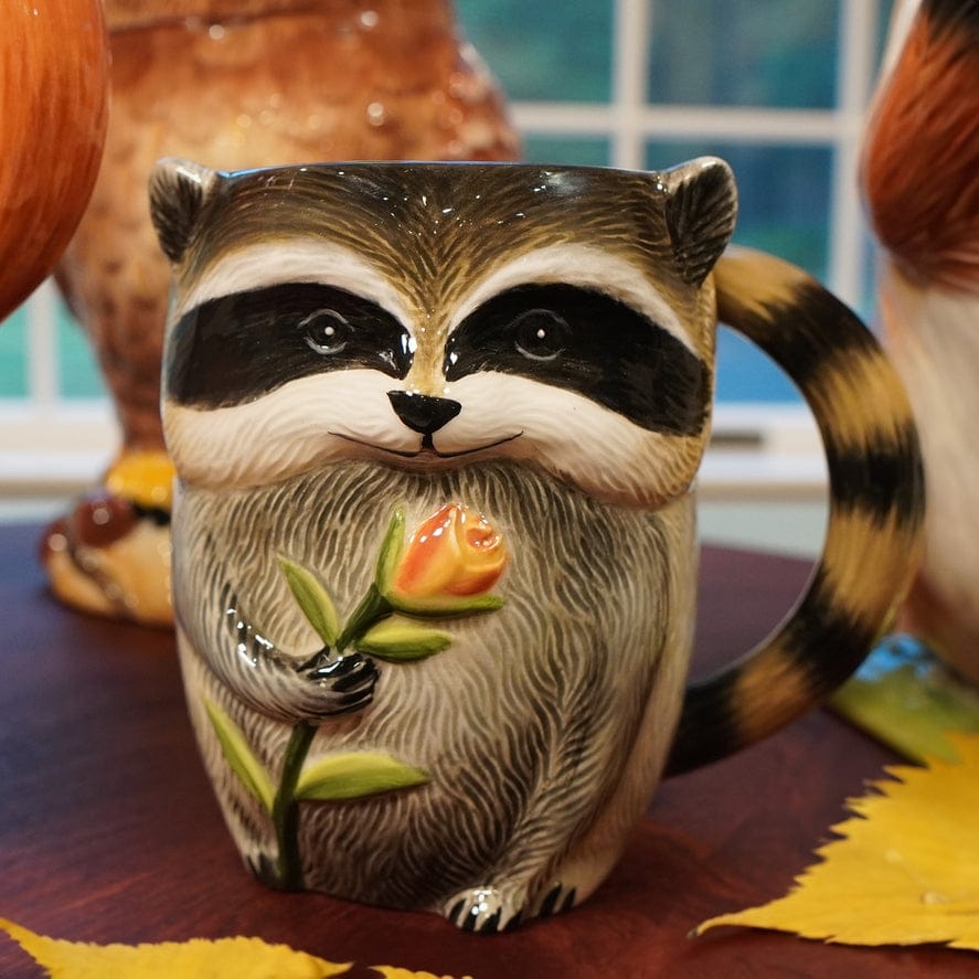 Certified International Certified International Woodland Critters Fall 3-D Mug 16 oz, 4 Available Styles - Little Miss Muffin Children & Home