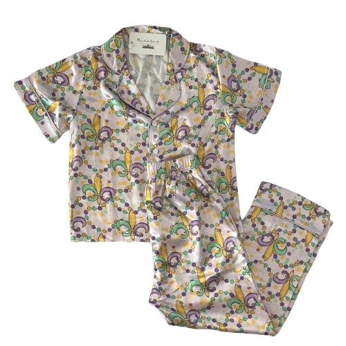 Blended Spirit Blended Spirit Kids' Mardi Gras Pajamas - Little Miss Muffin Children & Home