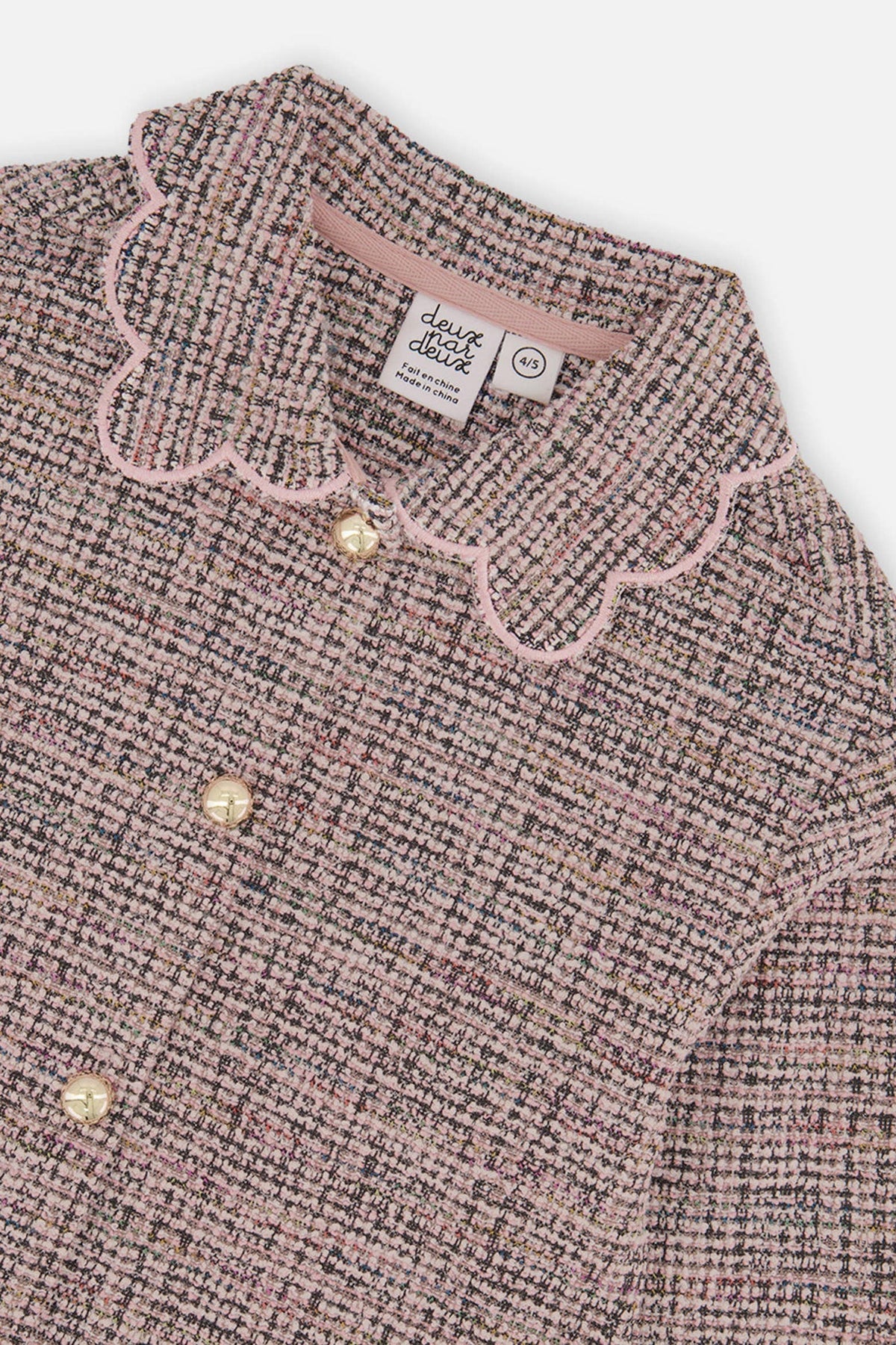 Jacquard Multico Short Jacket