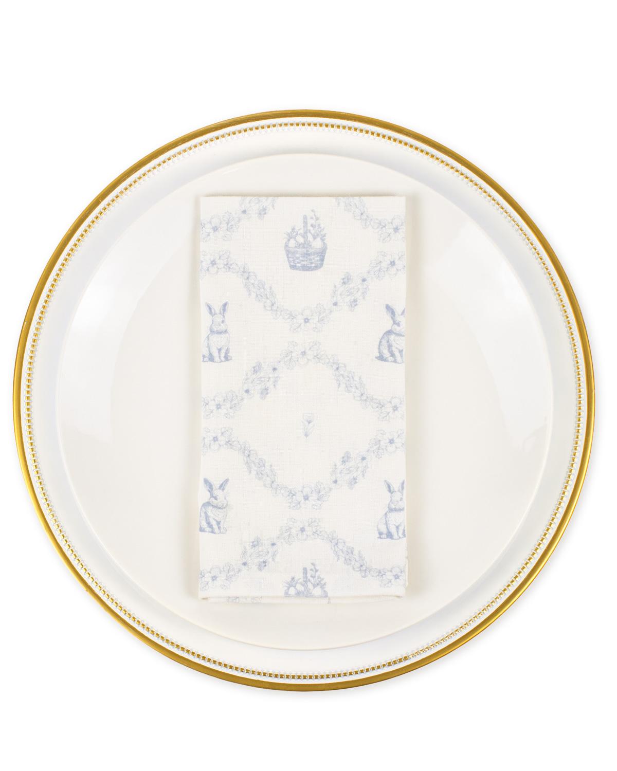The Royal Standard Morgan Bunny Cotton Napkin - Little Miss Muffin Children & Home