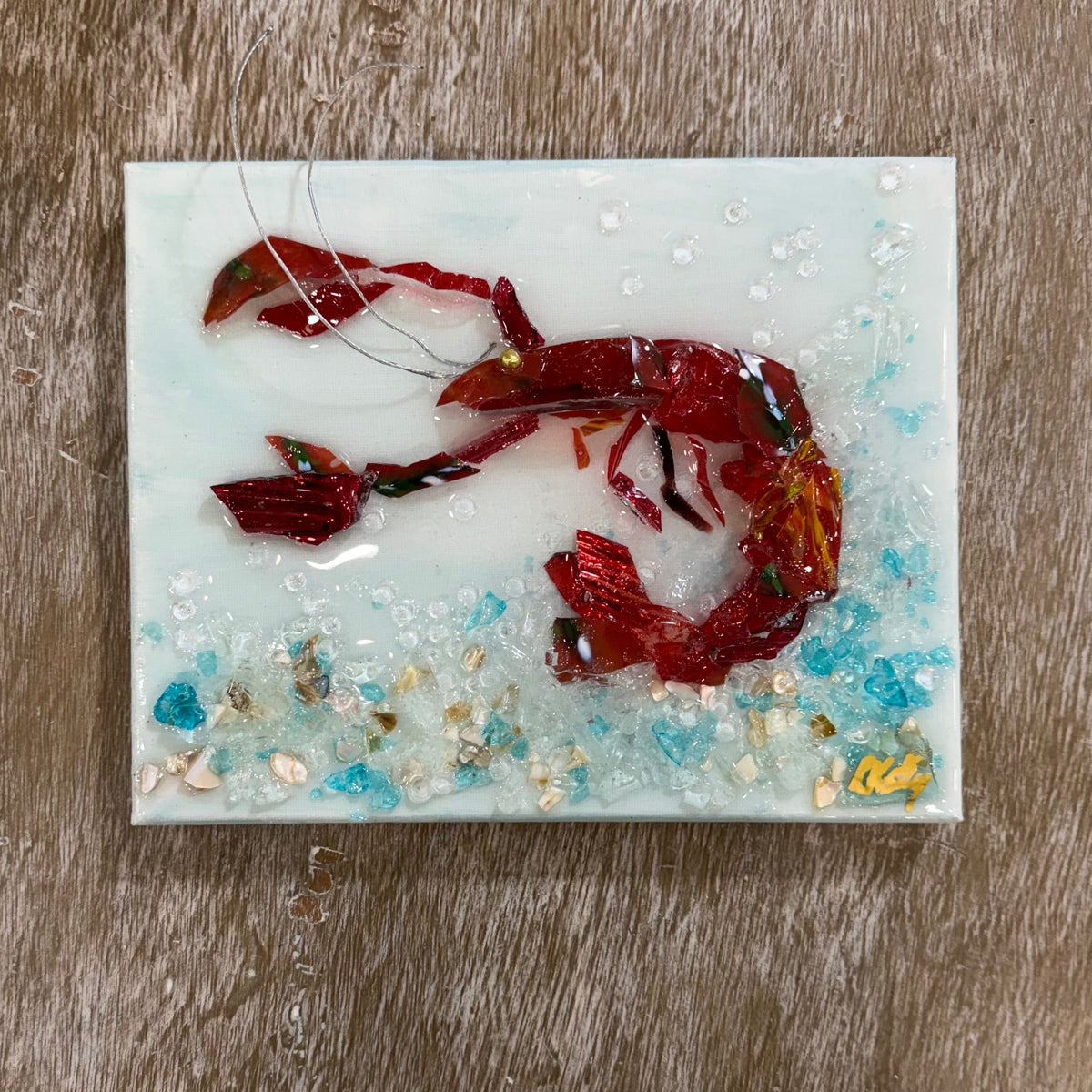 Laurie Kelly Art Studio Laurie Kelly Art Studio Crawfish 8x10 - Little Miss Muffin Children & Home