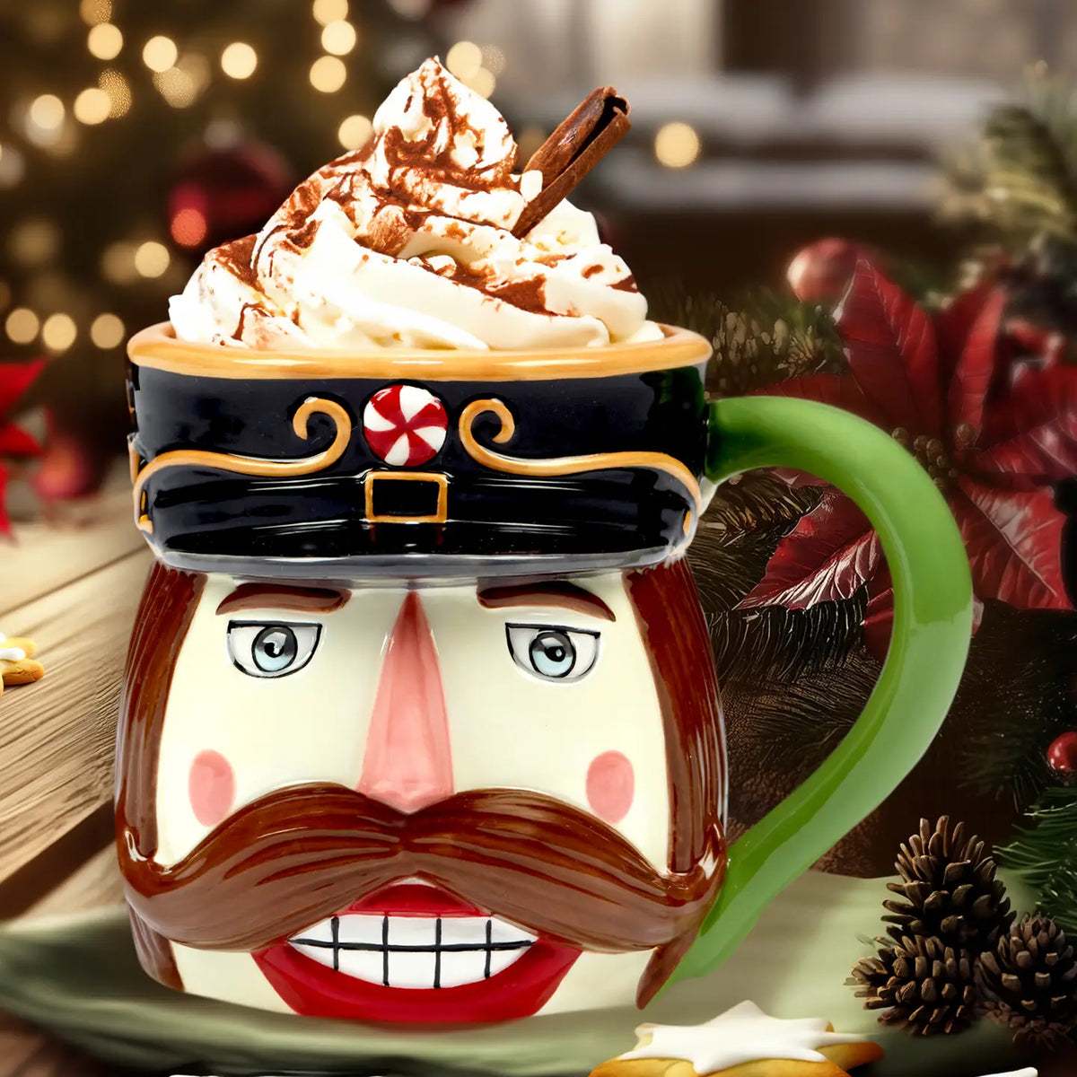 Holiday Magic 3D Christmas Nutcracker 19oz Mug