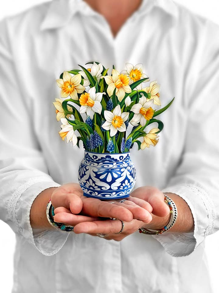 daffodil greeting card