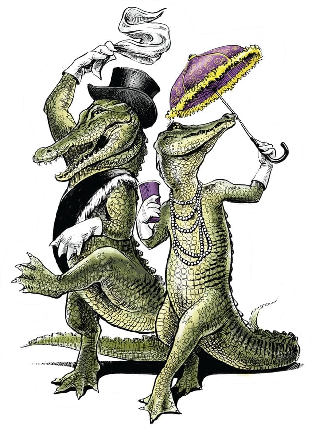 Alexa Pulitzer Alexa Pulitzer Second Line Carnival Edition Door Sign - Little Miss Muffin Children & Home