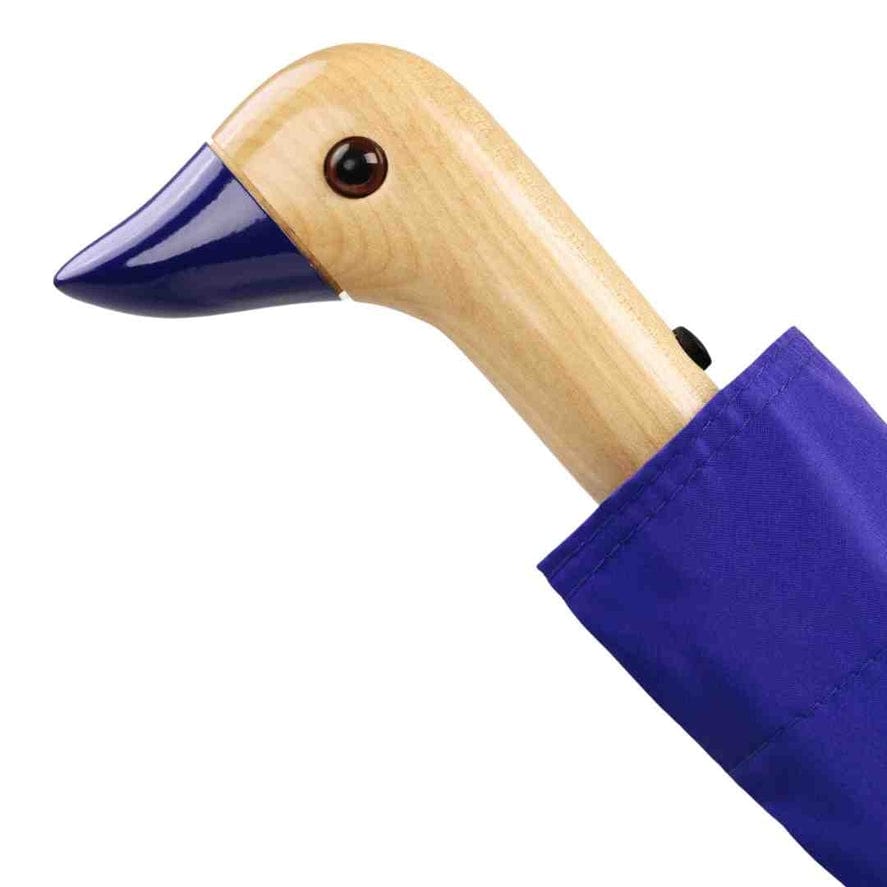Original Duckhead Royal Blue Compact Eco-Friendly Wind Resistant Umbrella - Little Miss Muffin Children & Home
