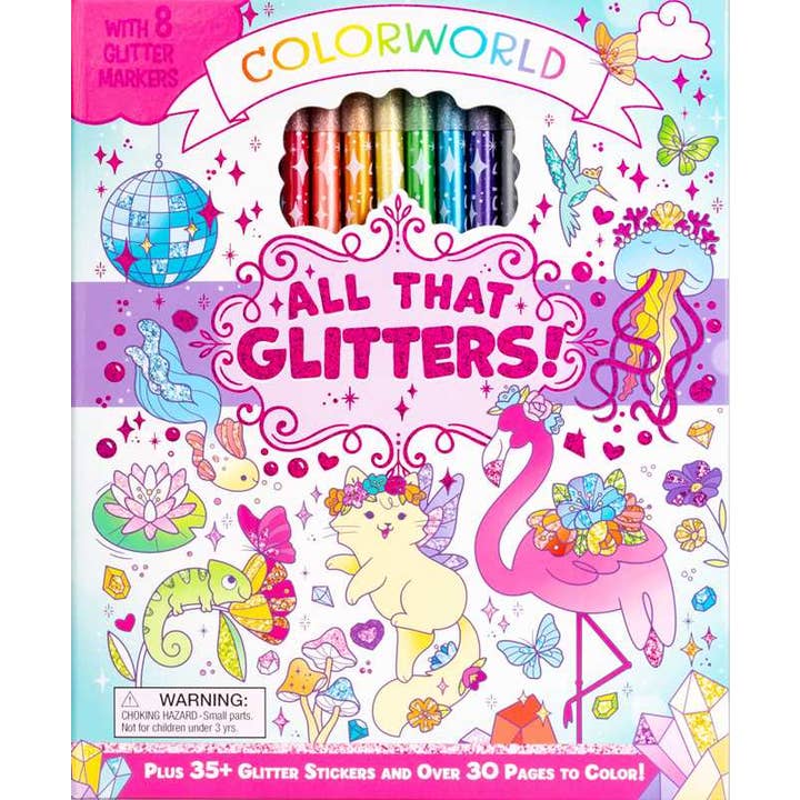 Simon & Schuster ColorWorld: All That Glitters! - Little Miss Muffin Children & Home