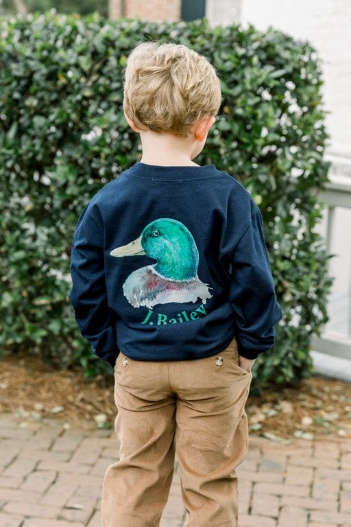 Bailey Boys Bailey Boys J. Bailey Long Sleeve Duck Logo Tee - Little Miss Muffin Children & Home