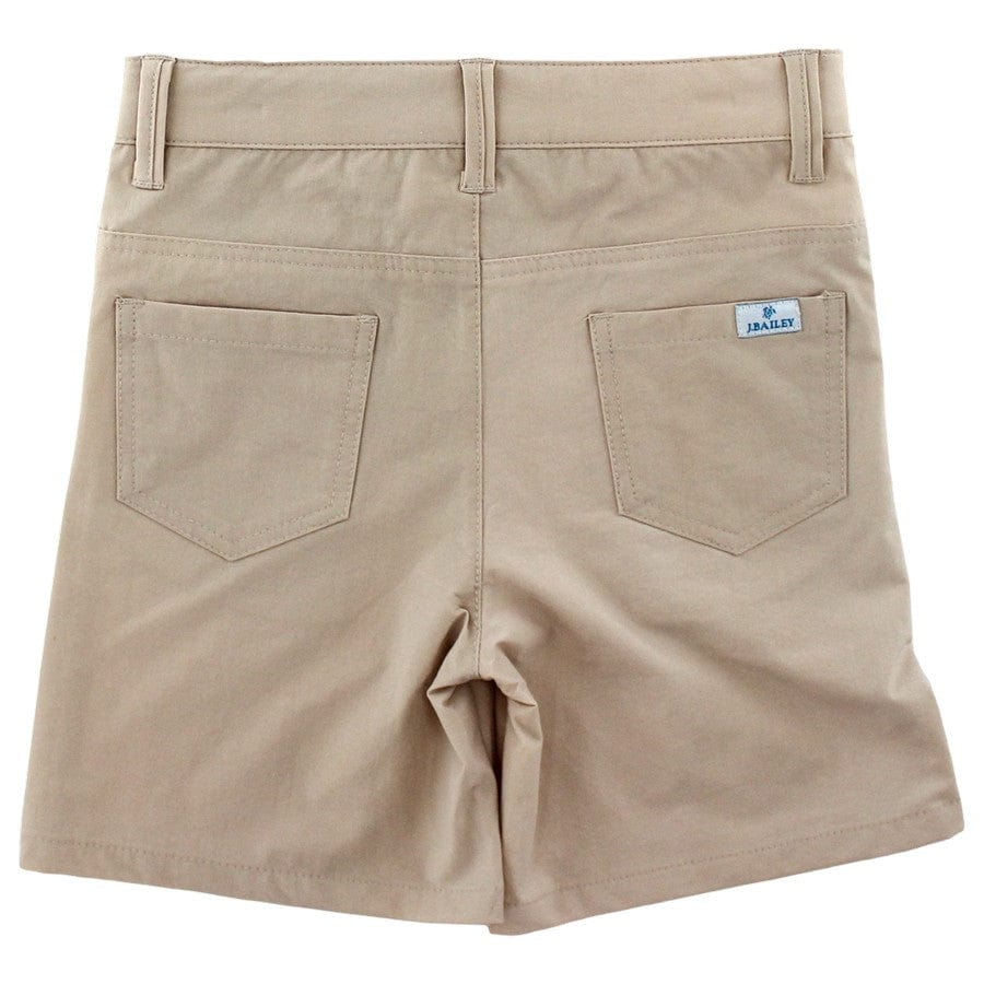 Bailey Boys Club Shorts in Khaki - Little Miss Muffin Children & Home