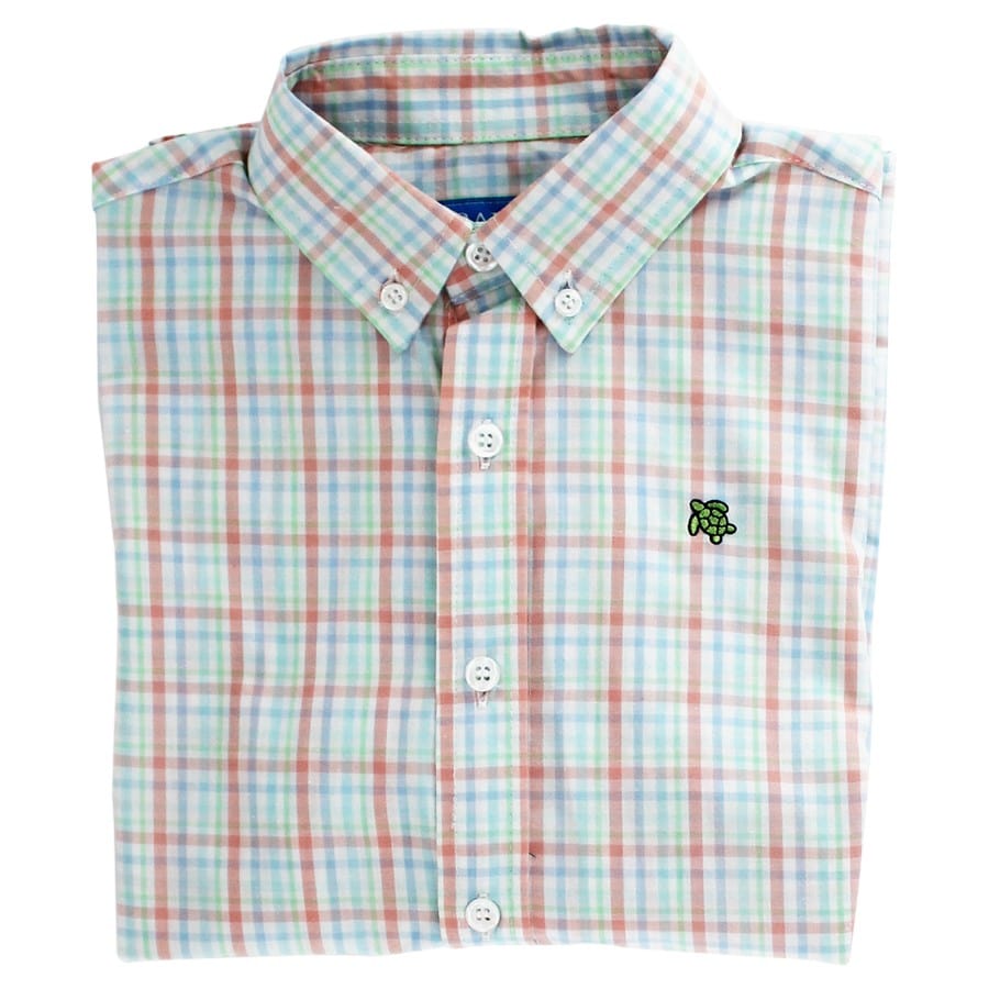 Bailey Boys Bailey Boys Roscoe Button Down Spring 2024 Shirts - Little Miss Muffin Children & Home