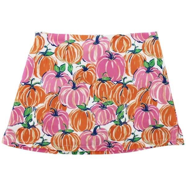 Pumpkins print skort for girls