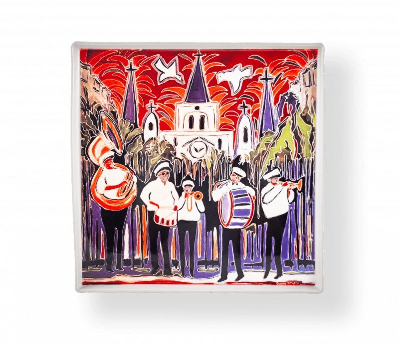 Second Line Ventures The Parish Line Square Platter - Little Miss Muffin Children & Home