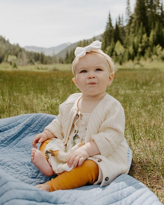 Viverano Organic Comfort Viverano Organic Comfort 107199 Milan Ribbed Cardigan - Little Miss Muffin Children & Home
