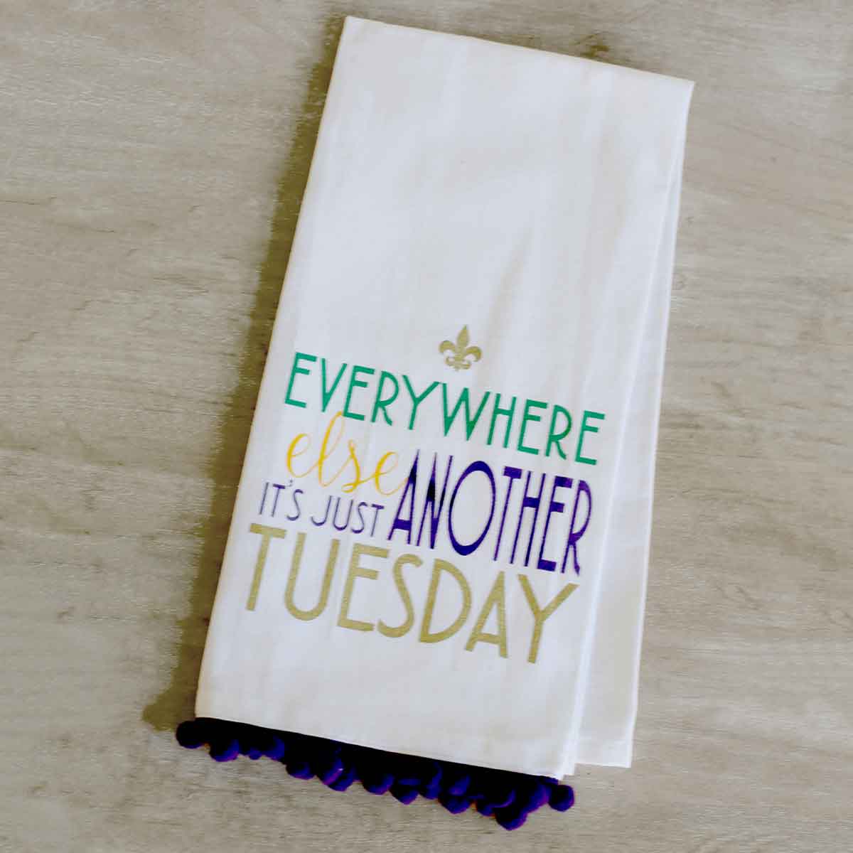 The Royal Standard The Royal Standard Tuesday Flour Sack Hand Towel - Little Miss Muffin Children & Home