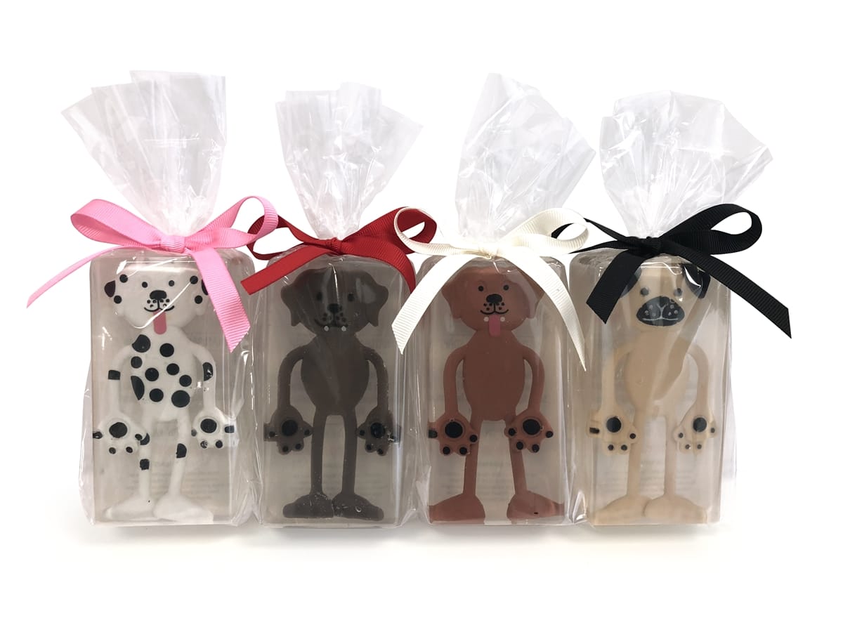 Assorted Clearly Fun Doggy 6oz Soap, Sold Individually