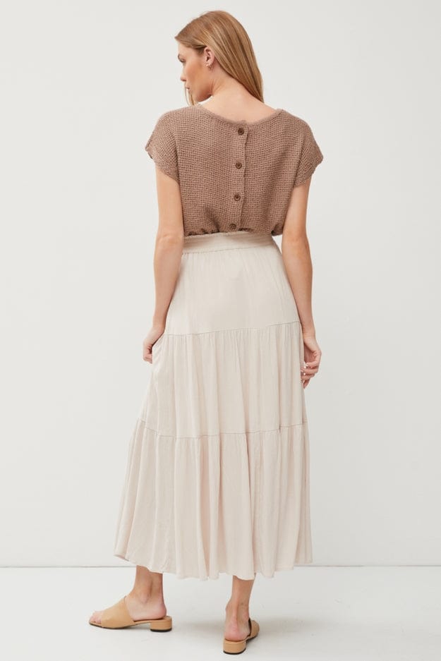 Be Cool Be Cool Smocked Waist Tiered Maxi Skirt - Little Miss Muffin Children & Home