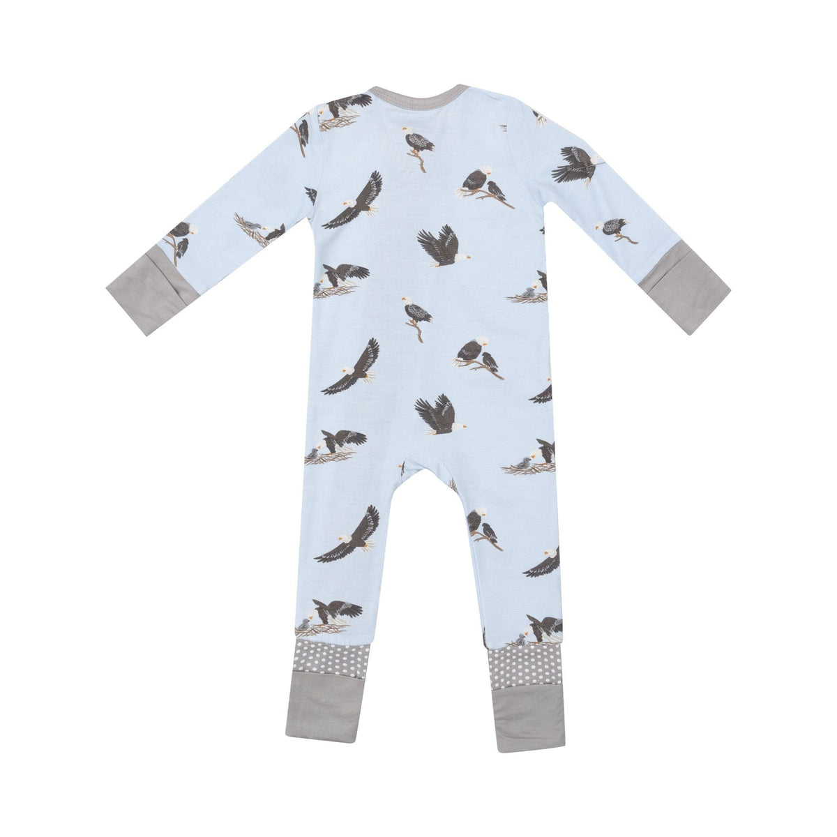 Angel Dear Angel Dear Bald Eagles 2-Way Zipper Romper - Little Miss Muffin Children & Home