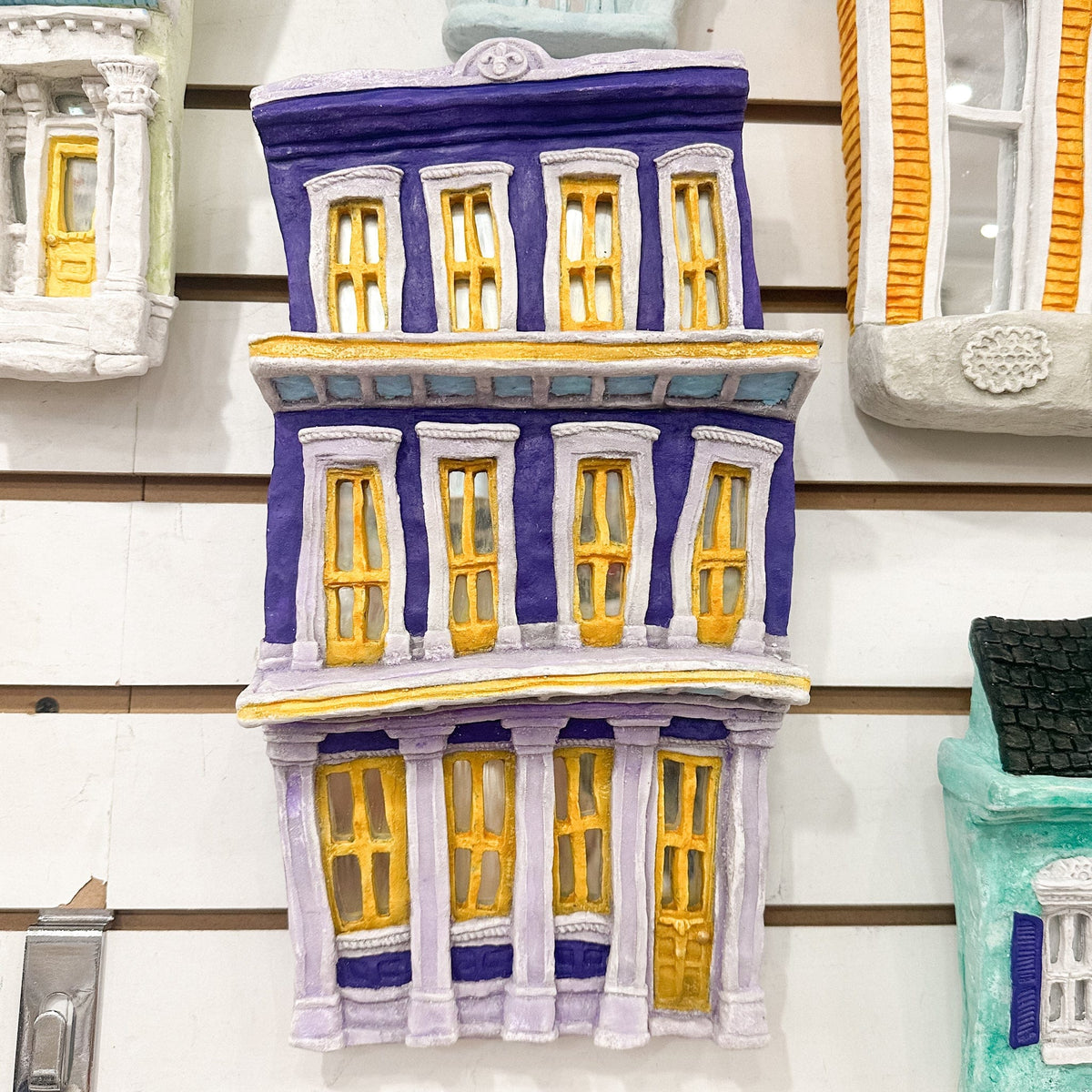 Tamar Taylor French Quarter Three-Story Shotgun House, Multiple Colors - Little Miss Muffin Children & Home