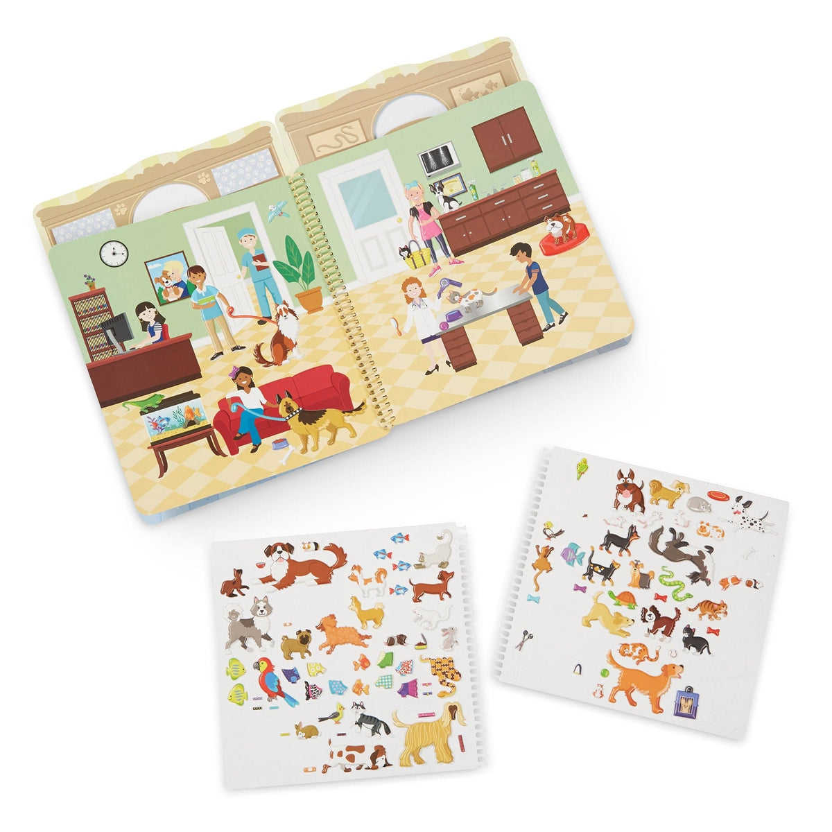 Melissa & Doug Melissa & Doug Puffy Sticker Activity Book Pet Place - Little Miss Muffin Children & Home