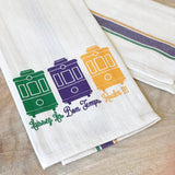 The Royal Standard The Royal Standard Mardi Gras Streetcar Hand Towel - Little Miss Muffin Children & Home