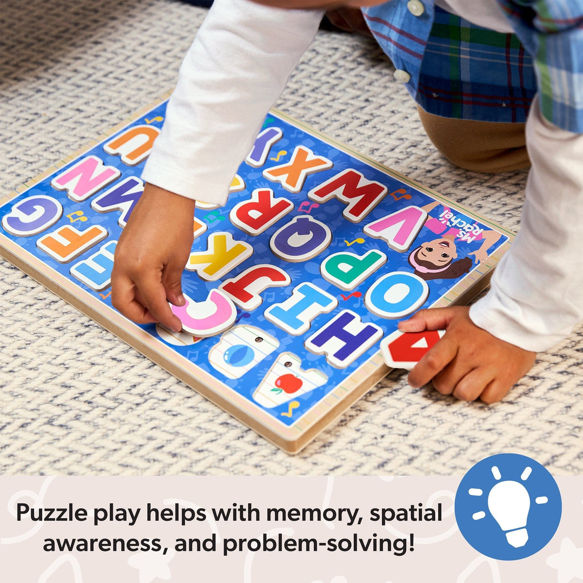 Melissa & Doug Melissa & Doug Ms Rachel Alphabet Phonics Puzzle - Little Miss Muffin Children & Home