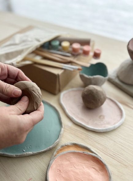 Breathe People Breathe People Meditative Art Clay Kit + Self-Care Meditations and Projects - Little Miss Muffin Children & Home