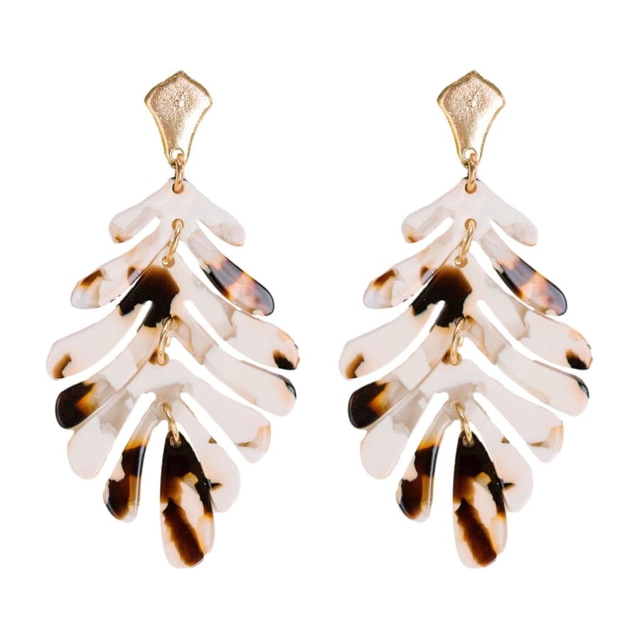 St Armands Designs of Sarasota St Armands Designs Petite Palm Drop Statement Earrings - Little Miss Muffin Children & Home