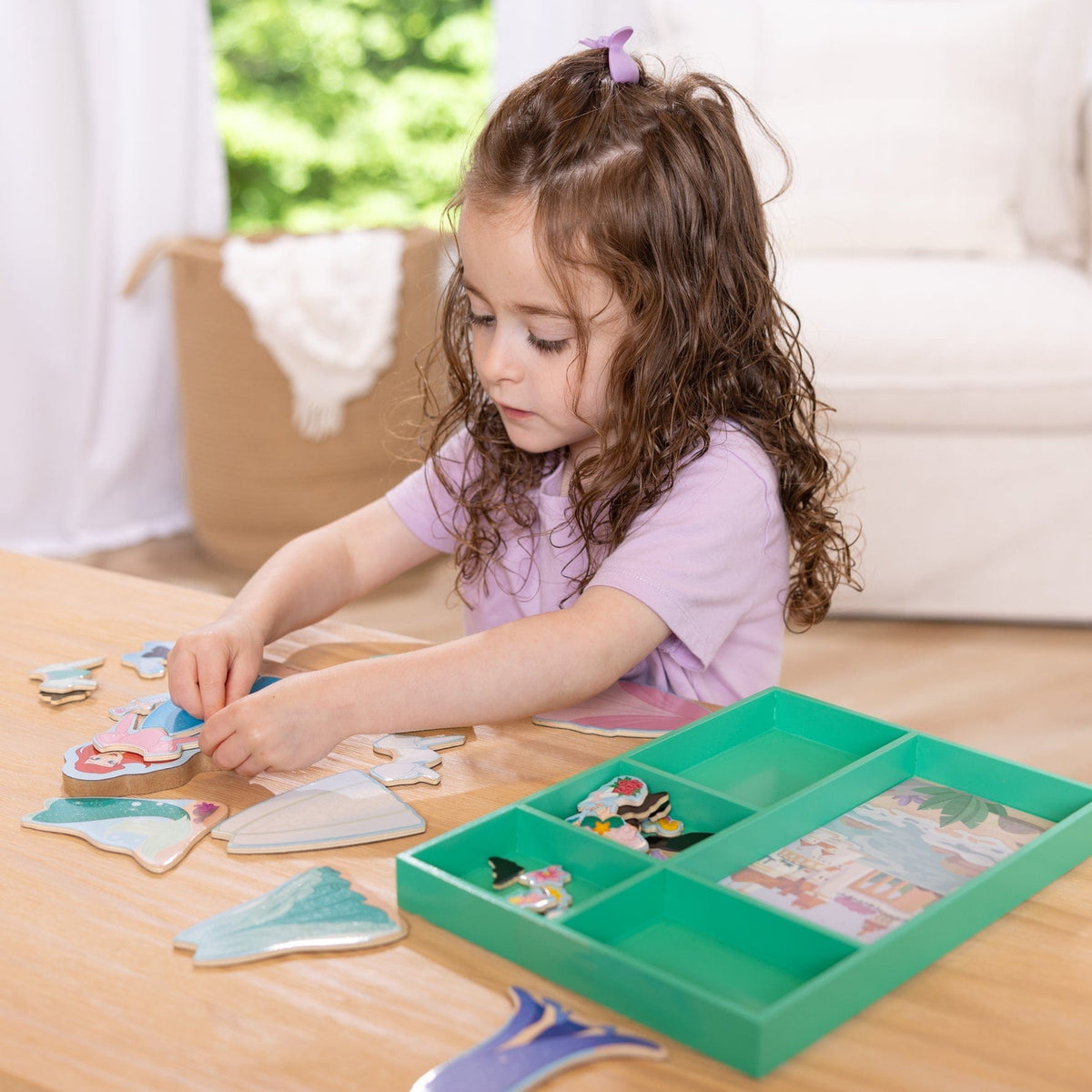 Melissa & Doug Disney Magnetic Dress Up Ariel - Little Miss Muffin Children & Home