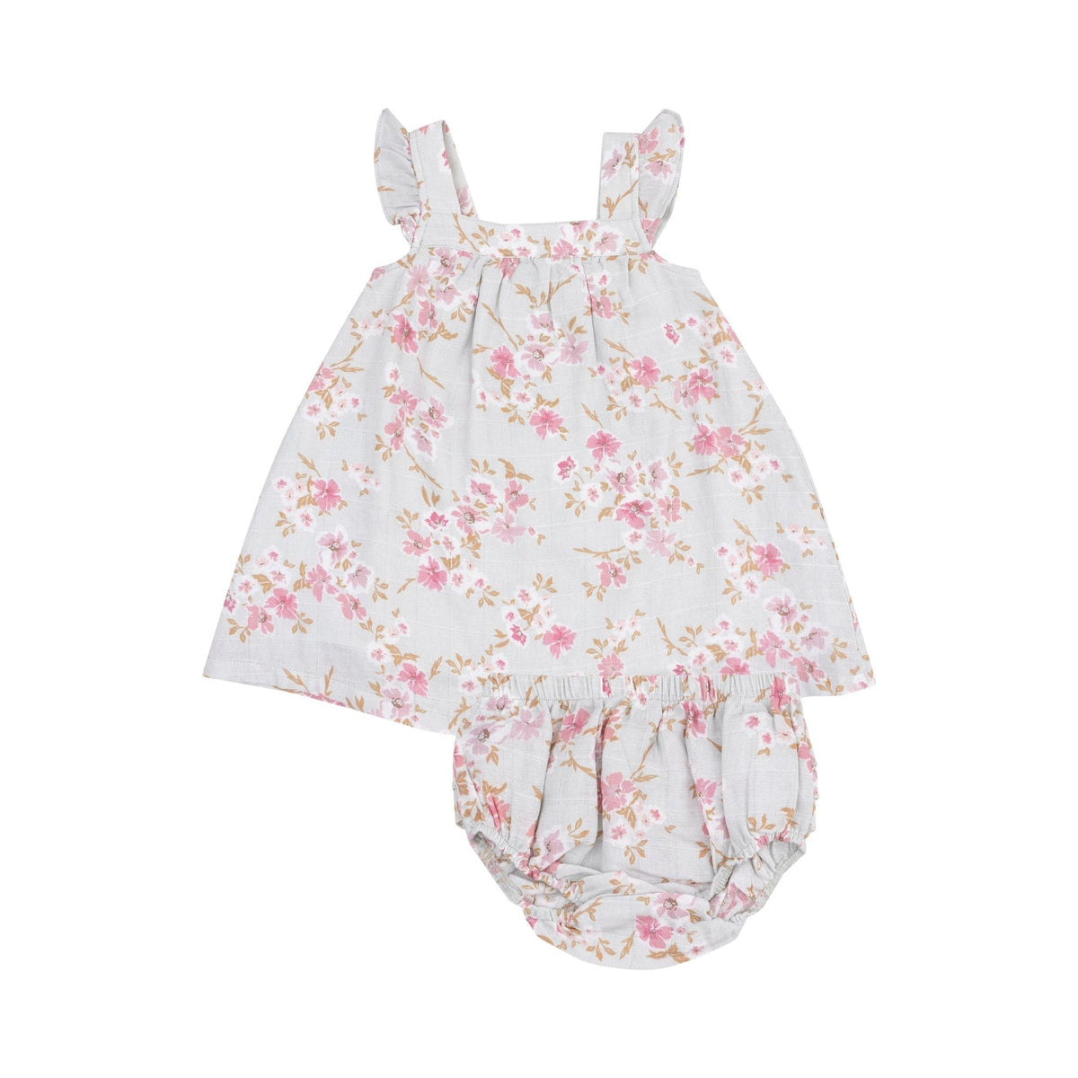 Angel Dear Angel Dear Pink Phlox Floral Sundress - Little Miss Muffin Children & Home