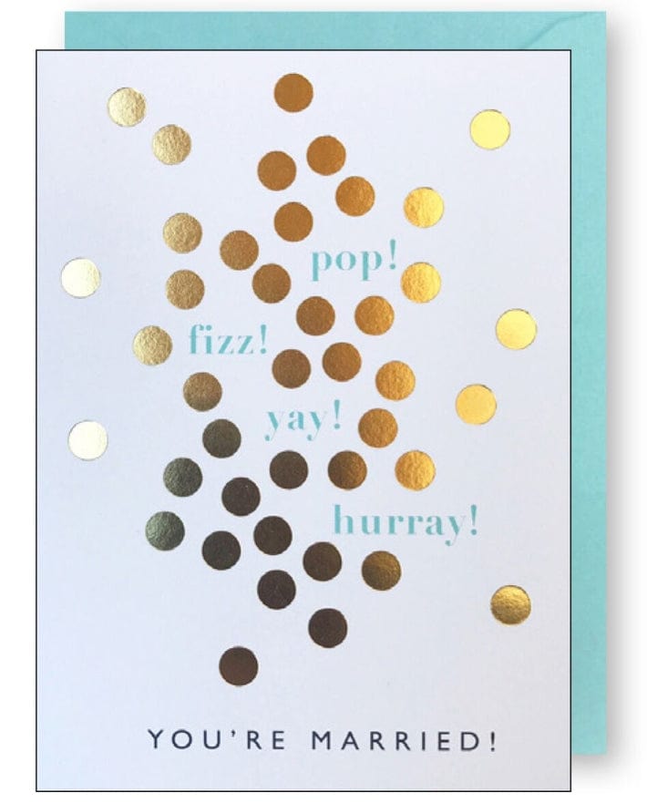 J.Falkner Cards J Falkner Pop Fizz Wedding - Little Miss Muffin Children & Home