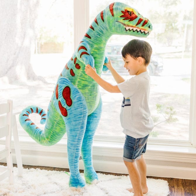 Melissa & Doug T-Rex Giant Lifelike Plush Stuffed Animal - Little Miss Muffin Children & Home