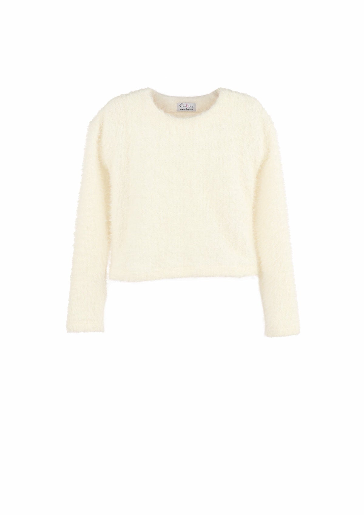 soft ivory girls sweater