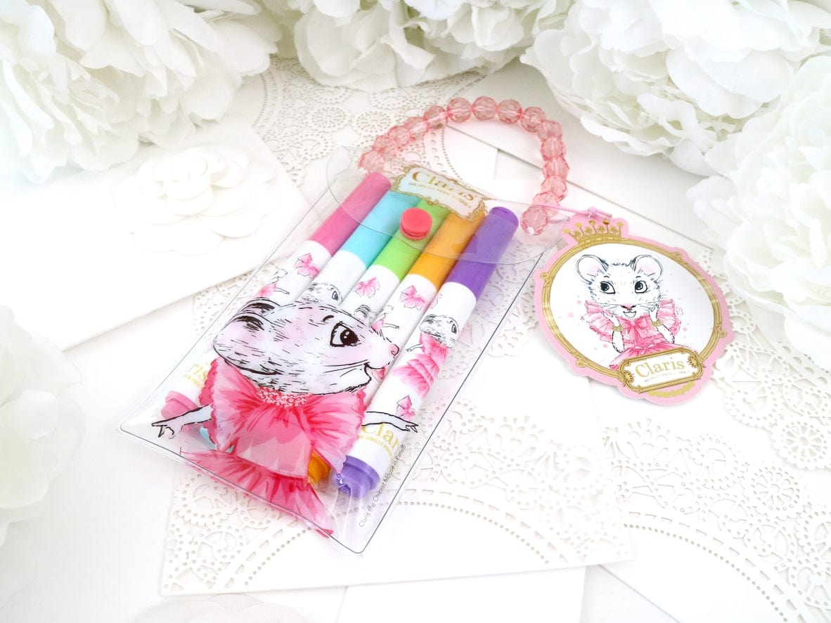 Bunnies by the Bay Bunnies By The Bay Claris The Mouse Magnificent Mess Marker Set - Little Miss Muffin Children & Home
