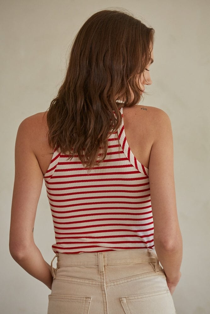 By Together Striped Ribbed Knit Tank - Little Miss Muffin Children & Home